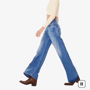MOTHER Flare Blue Women's Jeans